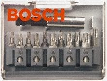 11 БИТ 25ММ TORX XH SET + УНИВЕР. ДЕРЖ. - 2607001925 11 БИТ 25ММ TORX XH SET + УНИВЕР. ДЕРЖ. - 2607001925