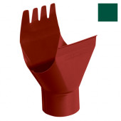 Grand Line воронка желоба 125/90 мм RR 11 зелёный - С-000121207 Grand Line воронка желоба 125/90 мм RR 11 зелёный - С-000121207