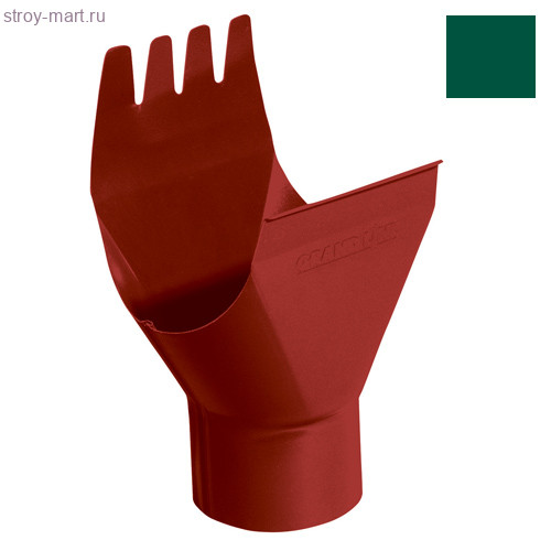 Grand Line воронка желоба 125/90 мм RR 11 зелёный - С-000121207 Grand Line воронка желоба 125/90 мм RR 11 зелёный - С-000121207