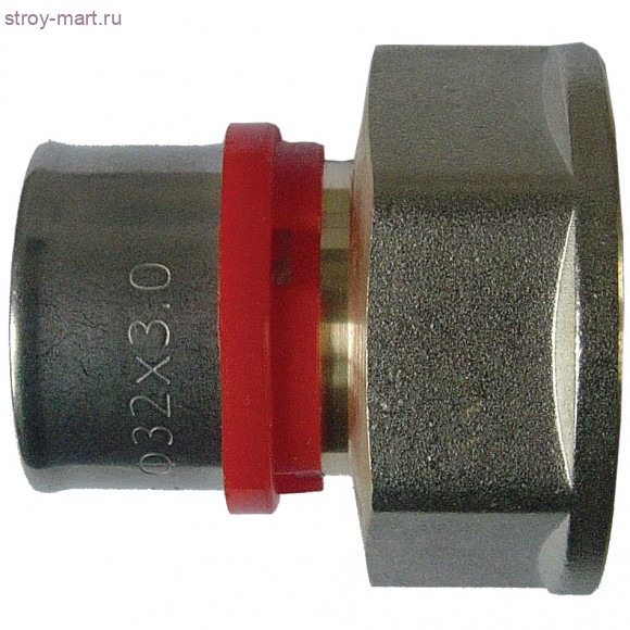 Муфта МП латунь Faro Дн 32х1 ВР пресс STC 6504 - 4606034144091 Муфта МП латунь Faro Дн 32х1 ВР пресс STC 6504 - 4606034144091