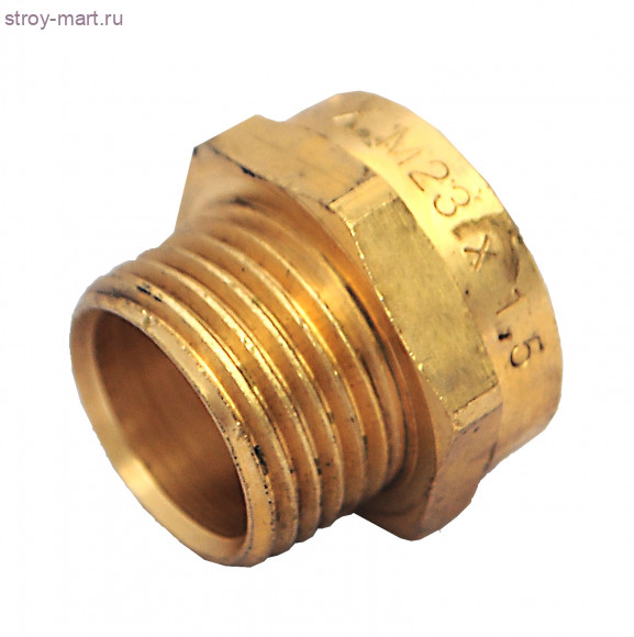 Переходник латунь Ду 1/2&quot;хМ23х1,5 MULTI-FIT Itap 679