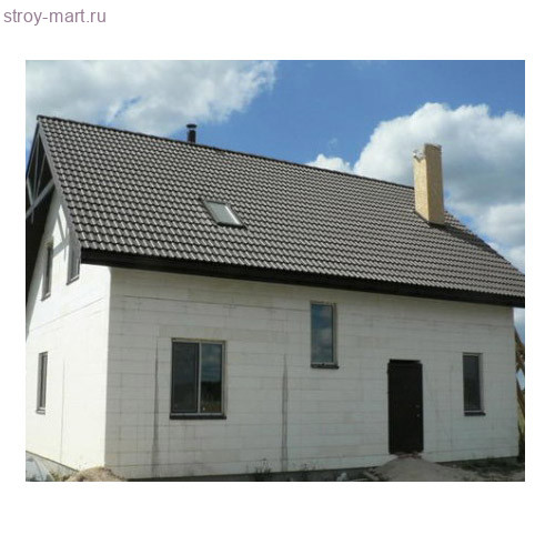 Браас Франкфуртская рядовая черепица 420х330мм (10 шт/м2) темно-коричневый - С-000116175 Браас Франкфуртская рядовая черепица 420х330мм (10 шт/м2) темно-коричневый - С-000116175