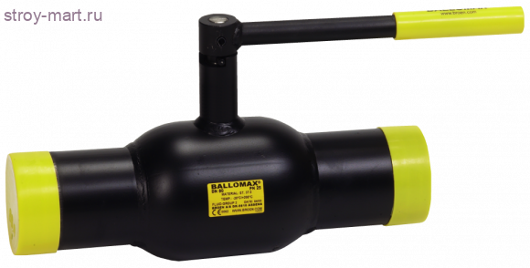 Кран шаровой под приварку цельносварной ст.Pу16 BROEN BALLOMAX (серия 60.002) Ду50 Кран шаровой под приварку цельносварной ст.Pу16 BROEN BALLOMAX (серия 60.002) Ду50