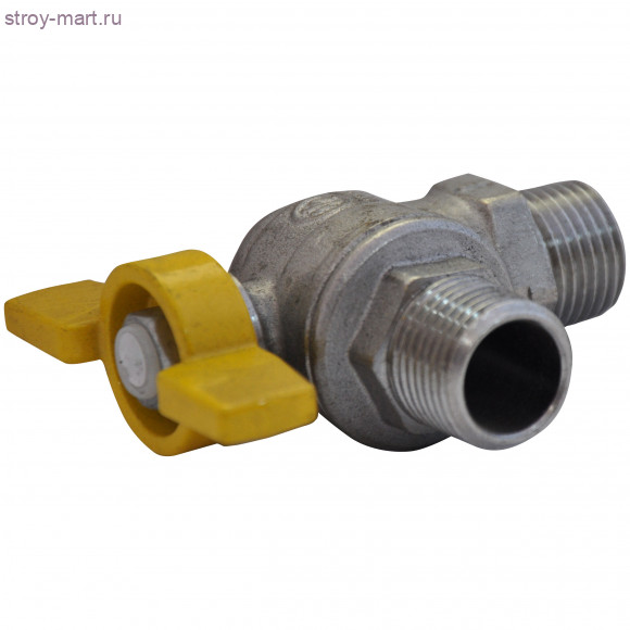 Кран шаровой латунь угловой газ R782 Ду 15 НР/НР бабочка Giacomini R782X003 Кран шаровой латунь угловой газ R782 Ду 15 НР/НР бабочка Giacomini R782X003