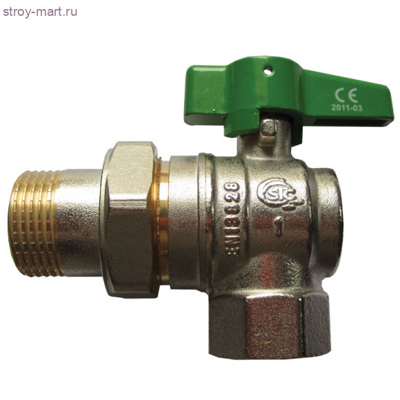 Кран шаровой латунь угловой Uno+ 1781 Ду 20 ВР/американка бабочка STC 1781 Кран шаровой латунь угловой Uno+ 1781 Ду 20 ВР/американка бабочка STC 1781