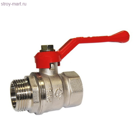 Кран шаровой латунь Стандарт 221 аналог 11б27п1 никель Ду 25 ВР/НР рычаг ГАЛЛОП 103157 Кран шаровой латунь Стандарт 221 аналог 11б27п1 никель Ду 25 ВР/НР рычаг ГАЛЛОП 103157
