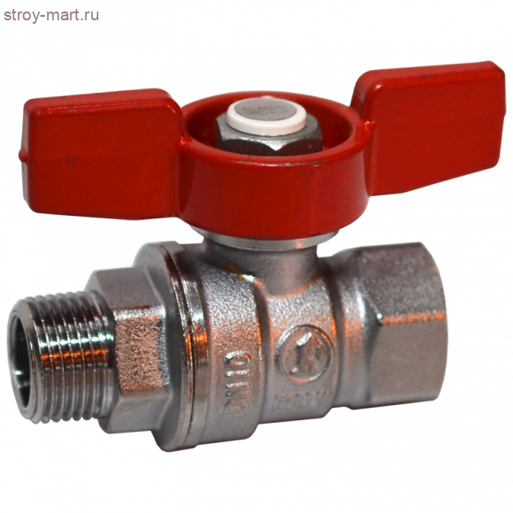 Кран шаровой латунь R254D Ду 20 ВР/НР бабочка Giacomini R254X004 - 4606034139653 Кран шаровой латунь R254D Ду 20 ВР/НР бабочка Giacomini R254X004 - 4606034139653