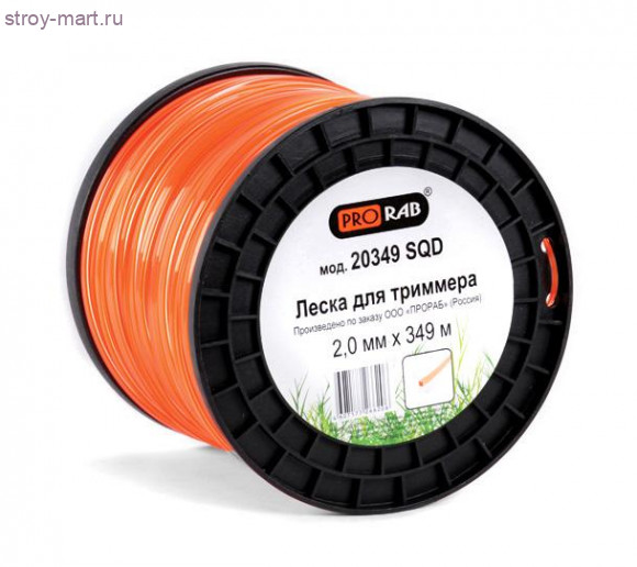 Леска для триммера Prorab 20349 SQD