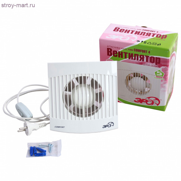 Вентилятор бытовой 100 COMFORT4 - 017-2654 Вентилятор бытовой 100 COMFORT4 - 017-2654