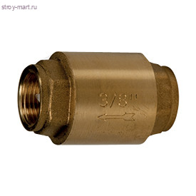 Клапан обратный латунь R60 Ду 20 Ру16 ВР/ВР пружинный Giacomini R60Y004 Клапан обратный латунь R60 Ду 20 Ру16 ВР/ВР пружинный Giacomini R60Y004