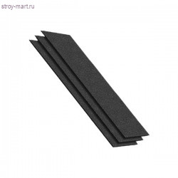 Конек/карниз Шинглас «серый» (12пог.м конька либо 20пог.м карниза) - С-000112192